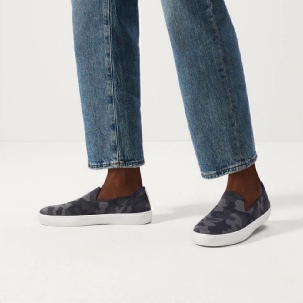 Rothy’s Camo The Slip On Sneakers Women Size 7.5